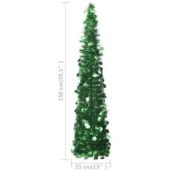 Pop-up Artificial Christmas Tree Green 150 Cm PET 9 Pop-up Artificial Christmas Tree Green 150 Cm PET -Christmas Lights Store 244691 1947435 F
