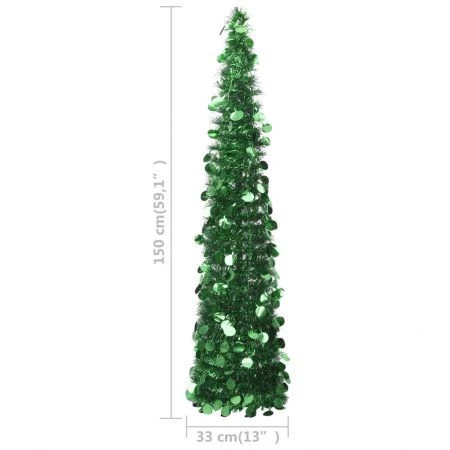 Pop-up Artificial Christmas Tree Green 150 Cm PET 5 Pop-up Artificial Christmas Tree Green 150 Cm PET - Image 5