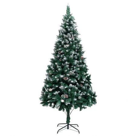 Artificial Christmas Tree With Pine Cones And White Snow 240 Cm 1 Artificial Christmas Tree With Pine Cones And White Snow 240 Cm