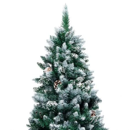 Artificial Christmas Tree With Pine Cones And White Snow 240 Cm 2 Artificial Christmas Tree With Pine Cones And White Snow 240 Cm - Image 2