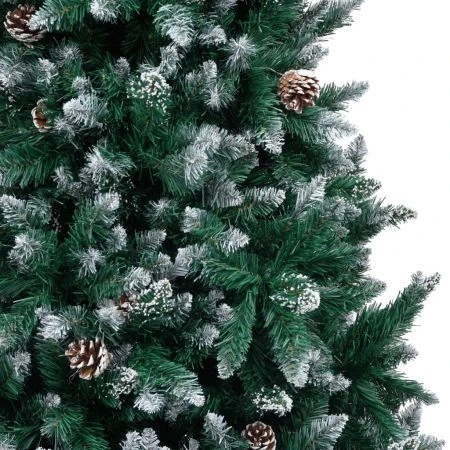 Artificial Christmas Tree With Pine Cones And White Snow 240 Cm 4 Artificial Christmas Tree With Pine Cones And White Snow 240 Cm - Image 4
