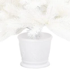 Artificial Christmas Tree Lifelike Needles White 65 Cm -Christmas Lights Store 244721 1947593 F