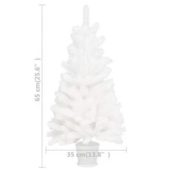 Artificial Christmas Tree Lifelike Needles White 65 Cm -Christmas Lights Store 244721 1947595 F