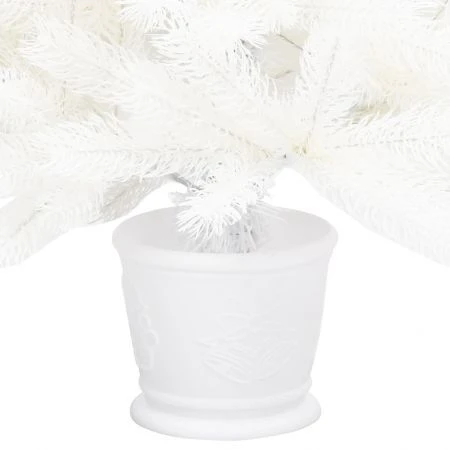 Artificial Christmas Tree Lifelike Needles White 90 Cm 5 Artificial Christmas Tree Lifelike Needles White 90 Cm - Image 5