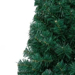 Artificial Half Christmas Tree With Stand Green 180 Cm PVC -Christmas Lights Store 244727 1947635 F