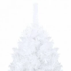 Artificial Christmas Tree With Thick Branches White 210 Cm PVC -Christmas Lights Store 244741 1947721 F