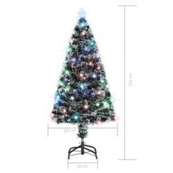 Artificial Christmas Tree With Stand/LED 120 Cm 135 Branches -Christmas Lights Store 244823 1948327 F