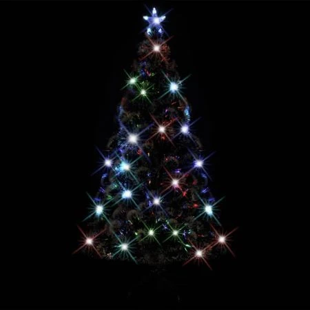 Artificial Christmas Tree With Stand/LED 150 Cm 170 Branches 2 Artificial Christmas Tree With Stand/LED 150 Cm 170 Branches - Image 2