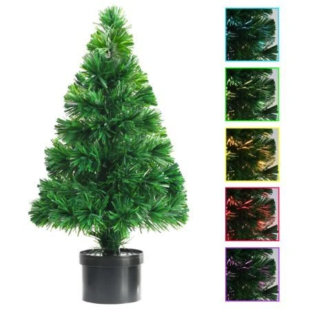 Artificial Christmas Tree Dark Green 64 Cm Fibreglass 1 Artificial Christmas Tree Dark Green 64 Cm Fibreglass