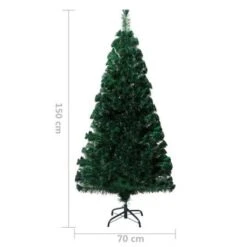 Artificial Christmas Tree With Stand Green 150 Cm PVC 13 Artificial Christmas Tree With Stand Green 150 Cm PVC -Christmas Lights Store 244881 1948755 F