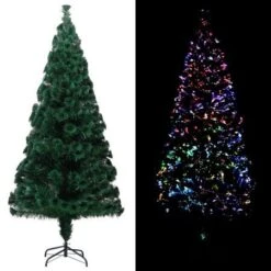 Artificial Christmas Tree With Stand Green 180 Cm PVC
