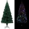 Artificial Christmas Tree With Stand Green 210 Cm PVC