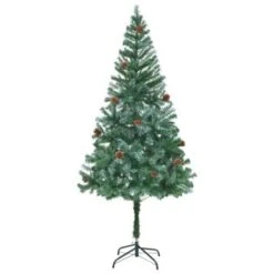 Artificial Christmas Tree With Pinecones 180 Cm