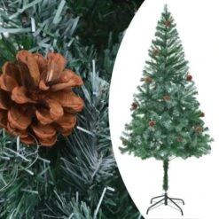 Artificial Christmas Tree With Pinecones 180 Cm -Christmas Lights Store 245673 1955975 F