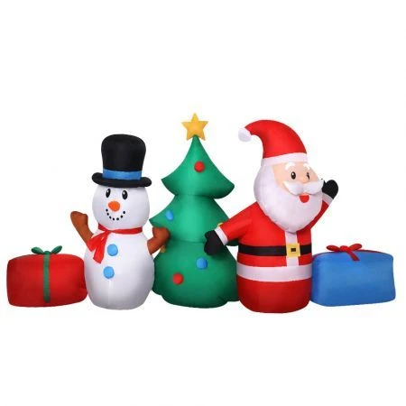 Jingle Jollys 2.7M Christmas Inflatable Tree Snowman Lights Outdoor Decorations 7 Jingle Jollys 2.7M Christmas Inflatable Tree Snowman Lights Outdoor Decorations - Image 7