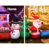 Jingle Jollys 2.7M Christmas Inflatable Tree Snowman Lights Outdoor Decorations
