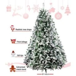 Jingle Jollys Christmas Tree 1.8M 6FT Xmas Decorations Great Snowy Green 12 Jingle Jollys Christmas Tree 1.8M 6FT Xmas Decorations Great Snowy Green -Christmas Lights Store 251747 2041909 F
