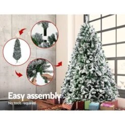 Jingle Jollys Christmas Tree 1.8M 6FT Xmas Decorations Great Snowy Green 13 Jingle Jollys Christmas Tree 1.8M 6FT Xmas Decorations Great Snowy Green -Christmas Lights Store 251747 2041911 F