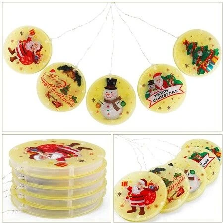 Christmas String Lights LED Decorative Novelty Hanging 3D Lights With USB For Indoor Outdoor Pathway Walkway Patio Decorations 9.8 Feet, Warm White 4 Christmas String Lights LED Decorative Novelty Hanging 3D Lights With USB For Indoor Outdoor Pathway Walkway Patio Decorations 9.8 Feet, Warm White - Image 4