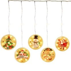 Christmas String Lights LED Decorative Novelty Hanging 3D Lights With USB For Indoor Outdoor Pathway Walkway Patio Decorations 9.8 Feet, Warm White 17 Christmas String Lights LED Decorative Novelty Hanging 3D Lights With USB For Indoor Outdoor Pathway Walkway Patio Decorations 9.8 Feet, Warm White -Christmas Lights Store 256161 2097967 F