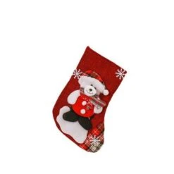 4P Christmas Stockings Gift Bag Candy Pouch Bag Medium Size 16x23cm 13 4P Christmas Stockings Gift Bag Candy Pouch Bag Medium Size 16x23cm -Christmas Lights Store 256229 2098805 F
