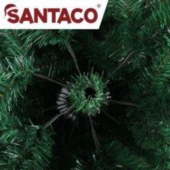 SANTACO Christmas Tree 1.5M 5Ft Xmas Home Garden Decor Warm LED Lights -Christmas Lights Store 256389 2100767 F