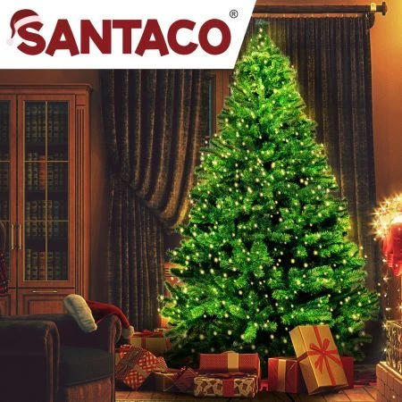 SANTACO Christmas Tree 2.1M 7Ft Xmas Home Garden Decor Warm LED Lights 7 SANTACO Christmas Tree 2.1M 7Ft Xmas Home Garden Decor Warm LED Lights - Image 7