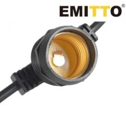 EMITTO 20M Festoon String Lights Christmas Wedding Party Waterproof Outdoor -Christmas Lights Store 256485 2101549 F