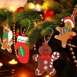 43pcs Gingerbread Man Pirates Ornaments For Christmas Tree Decorations Hanging -Christmas Lights Store 256725 2103567 HD