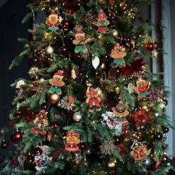 43pcs Gingerbread Man Pirates Ornaments For Christmas Tree Decorations Hanging -Christmas Lights Store 256725 2103585 HD