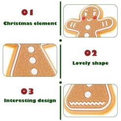 43pcs Gingerbread Man Pirates Ornaments For Christmas Tree Decorations Hanging -Christmas Lights Store 256725 2103587 HD