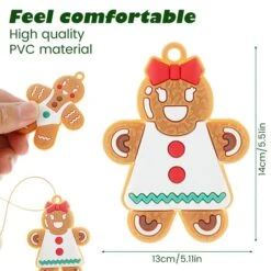 43pcs Gingerbread Man Pirates Ornaments For Christmas Tree Decorations Hanging -Christmas Lights Store 256725 2103589 HD