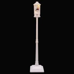 Stockholm Christmas Lights Solar LED Musical Lamppost 156cm White Party Decor -Christmas Lights Store 256943 2384379 F