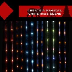 Stockholm Christmas Lights Smart LED Flex Wire Rainbow Curtain Colour Changing -Christmas Lights Store 256965 2108629 F