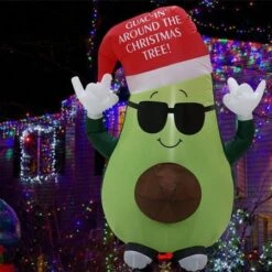 Stockholm Christmas Inflatables Airpower Novelty Character AVO 120cm White LEDs -Christmas Lights Store 256967 2108641 F