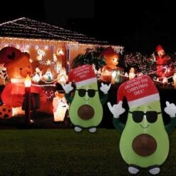 Stockholm Christmas Inflatables Airpower Novelty Character AVO 120cm White LEDs -Christmas Lights Store 256967 2108645 F