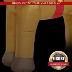 Stockholm Christmas Inflatables Airpower Giant Reindeer 3m White LEDs -Christmas Lights Store 256983 2108733 F