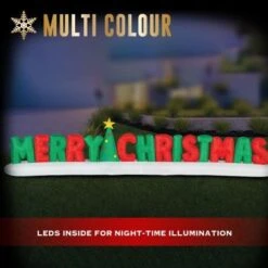 Stockholm Christmas Inflatables Airpower MERRY CHRISTMAS SIGN 6m Red Green Blue 12 Stockholm Christmas Inflatables Airpower MERRY CHRISTMAS SIGN 6m Red Green Blue -Christmas Lights Store 256991 2385099 F