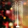 Stockholm Christmas Trees Xmas Lit LED Shimmer Willow Tree 360 LEDs 170cm Home