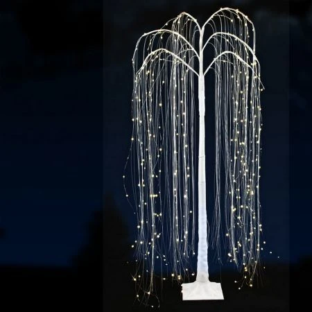 Stockholm Christmas Trees Xmas Lit LED Shimmer Willow Tree 360 LEDs 170cm Home 9 Stockholm Christmas Trees Xmas Lit LED Shimmer Willow Tree 360 LEDs 170cm Home - Image 9