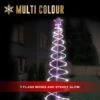 Stockholm Christmas Trees Spiral Tree LED Ropelight 1.8m 7 Flash Modes Outdoor