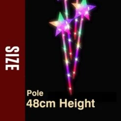 Stockholm Christmas Lights LED Path Light Crystal Star 4pc Wedding Xmas Outdoor -Christmas Lights Store 256999 2108881 F