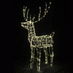 Stockholm Christmas Lights Xmas Decor LED Reindeer Standing 250 LEDs 115cm 13 Stockholm Christmas Lights Xmas Decor LED Reindeer Standing 250 LEDs 115cm -Christmas Lights Store 257011 2108781 F