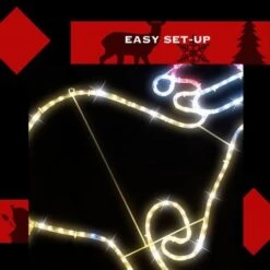 Stockholm Christmas Lights Motif ED Ropelight Kangroo Twinkle Multi Colour LEDs -Christmas Lights Store 257013 2108897 F