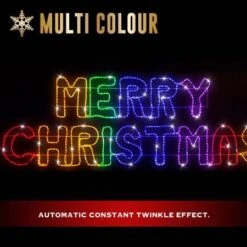 Stockholm Christmas Lights Motif LED Ropelight MERRY CHRISTMAS Rainbow Outdoor 14 Stockholm Christmas Lights Motif LED Ropelight MERRY CHRISTMAS Rainbow Outdoor -Christmas Lights Store 257017 2384935 F