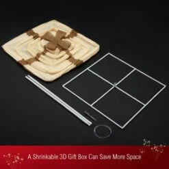 1.8m 3D Christmas Gift Box LED Light Xmas Present Decoration Indoor Outdoor Lighted Display -Christmas Lights Store 257269 2113593 HD