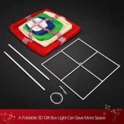 180cm Colourful Lighted Gift Box Christmas Present LED Light Xmas Home Garden Holiday Decoration -Christmas Lights Store 257271 2126471 HD