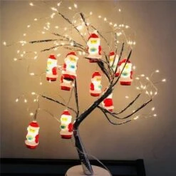Battery Powered Santa Claus Christmas 10 Leds String Light Fairy Home Decoration For Bedroom,Stairs,Christmas Tree -Christmas Lights Store 258371 2125299 F