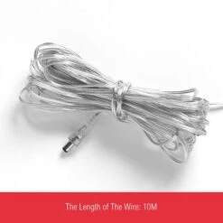 LED Reindeer Christmas Rope Light 10m Fairy Xmas Outdoor Display Decoration Warm White -Christmas Lights Store 258799 2143461 HD