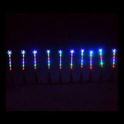 10Pcs Multicolour LED Christmas Pathway Lights Poles Xmas Outdoor Garden Decoration 11 10Pcs Multicolour LED Christmas Pathway Lights Poles Xmas Outdoor Garden Decoration -Christmas Lights Store 258803 2143443 HD